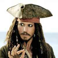 Jack Sparrow - Piratas do Caribe